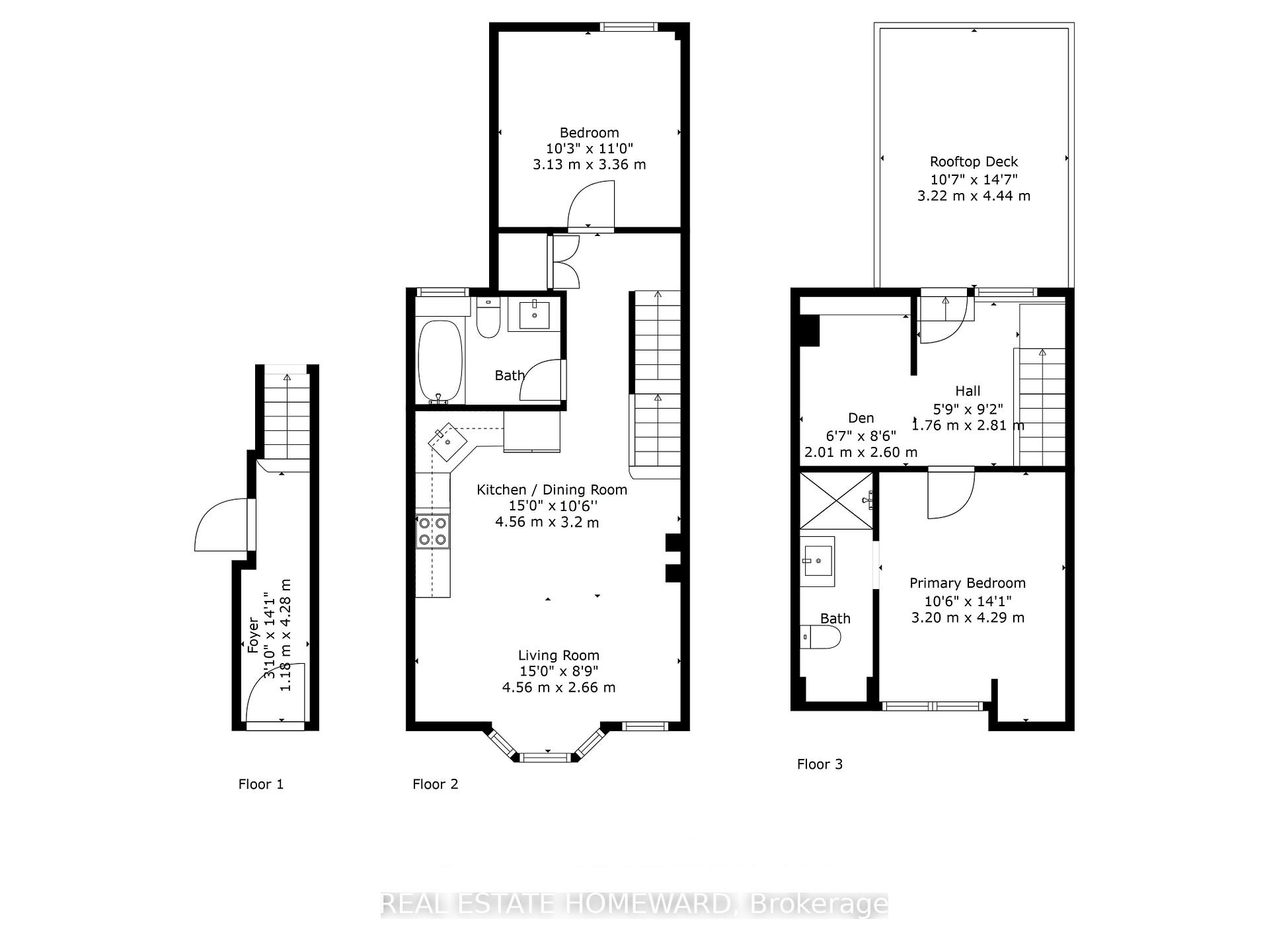 Photo 32 of Unit Upper, 36 Caroline Avenue, Toronto, South Riverdale — HOMEH