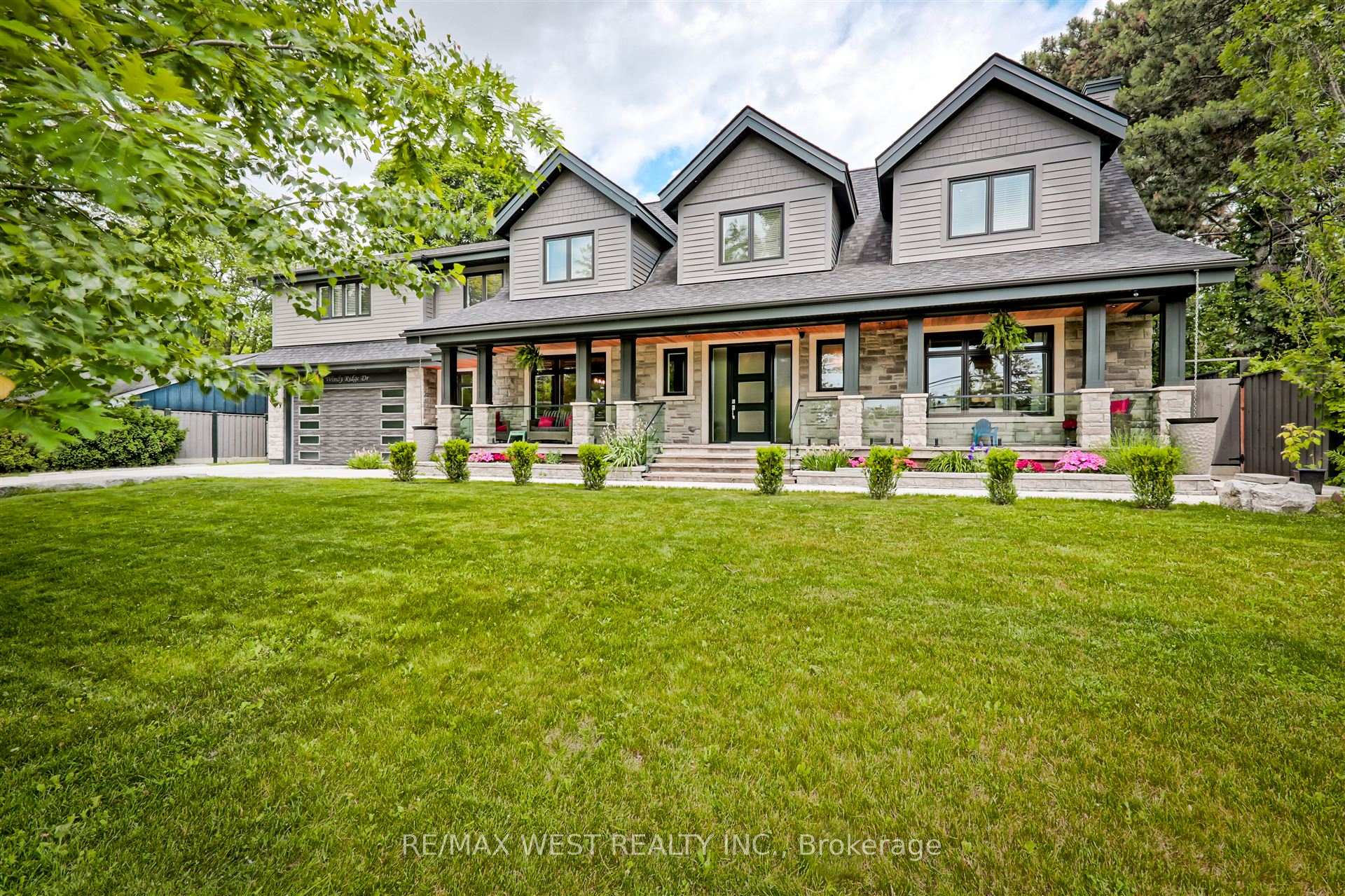 Front of 18 Windy Ridge Drive