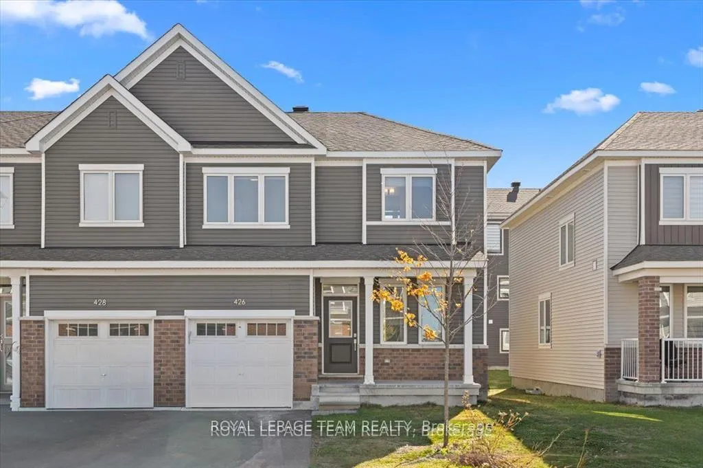 Photo 1 of 426 Epoch Street, Ottawa, Barrhaven - Half Moon Bay — HOMEH