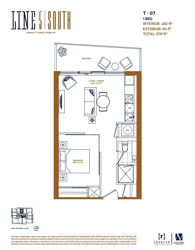 Photo 23 of Unit 2307, 127 Broadway Avenue, Toronto, Mount Pleasant West — HOMEH