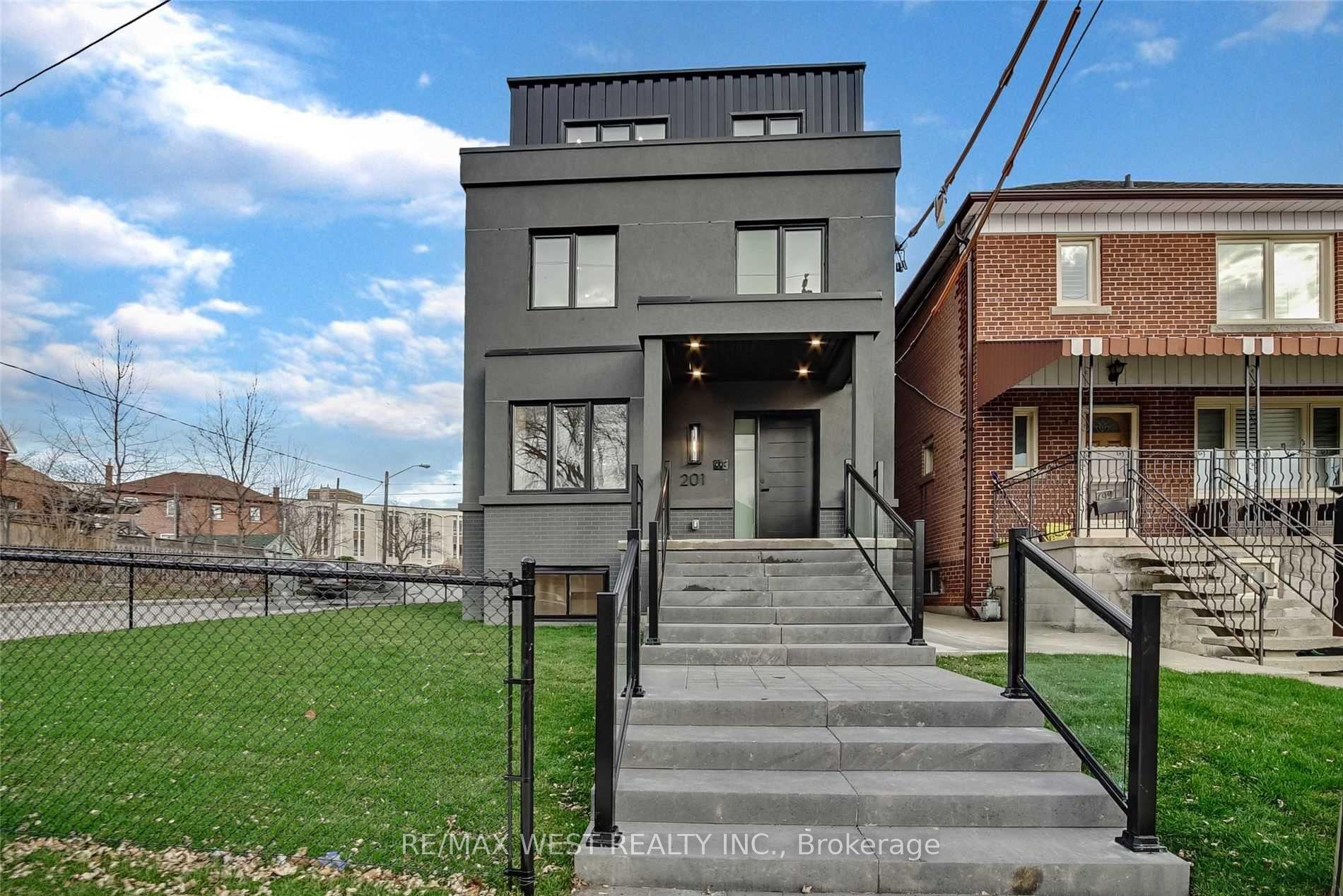 Front of Unit Bsmt, 201 Cedric Avenue