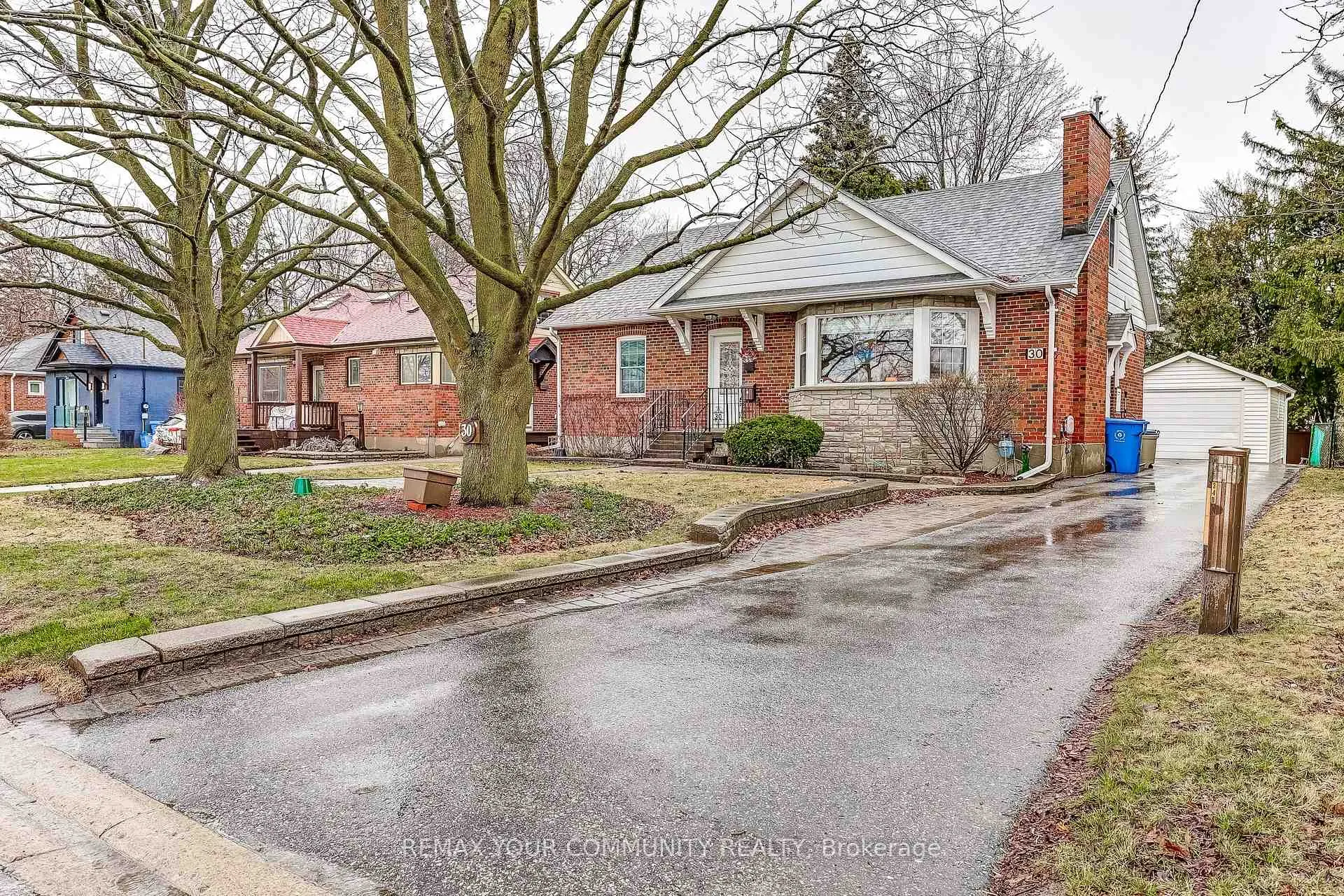 Front of 30 Dunning Avenue