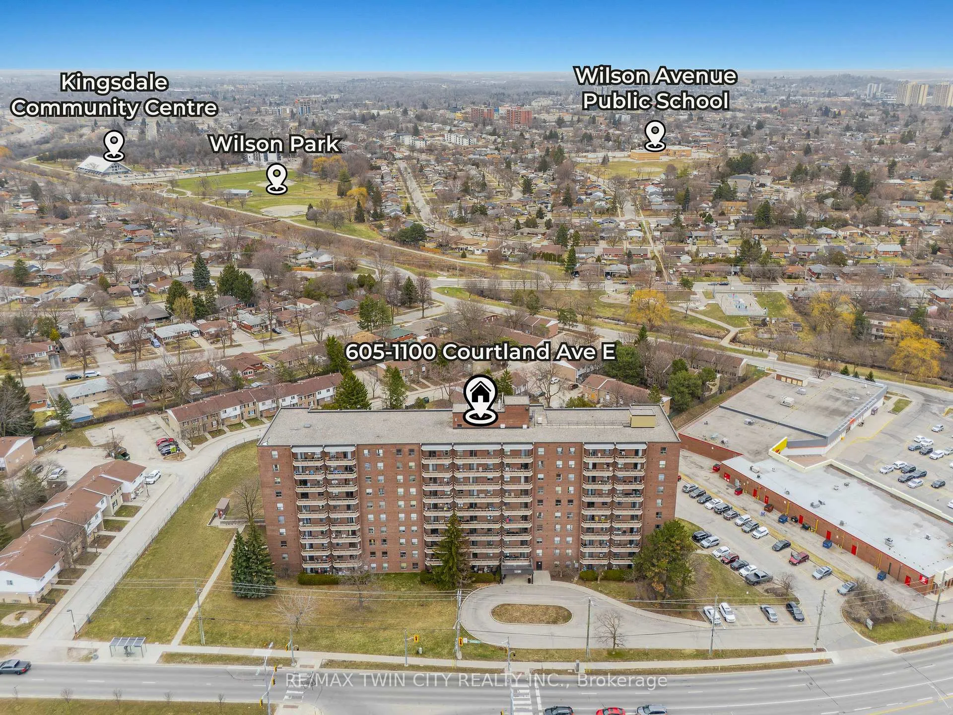 Photo 4 of Unit 605, 1100 Courtland Avenue E, Kitchener, Vanier - Kitchener — HOMEH