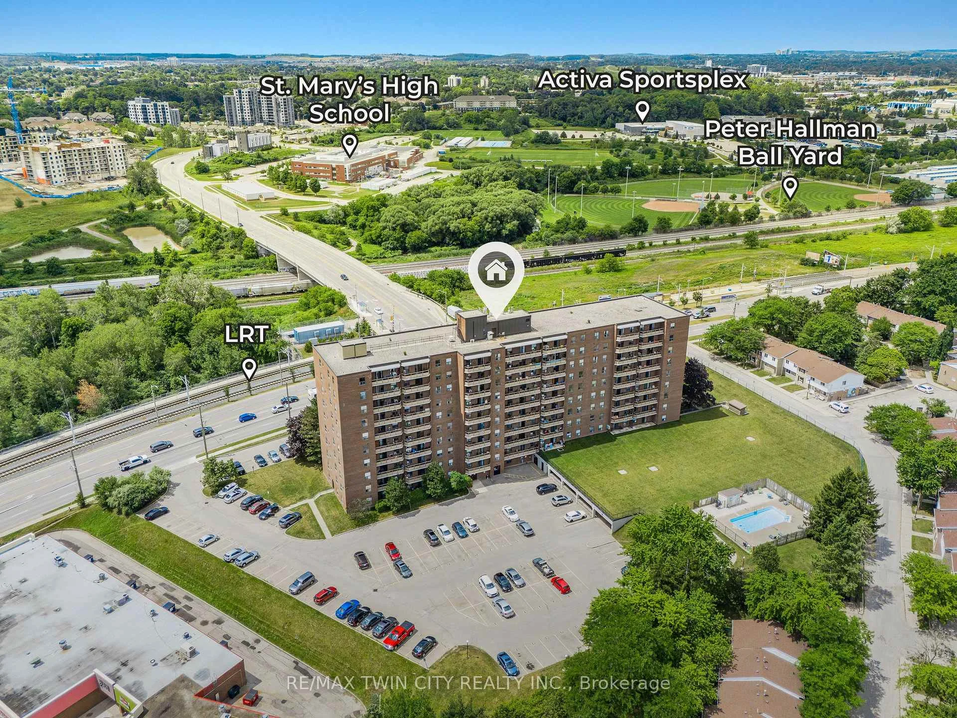 Photo 11 of Unit 605, 1100 Courtland Avenue E, Kitchener, Vanier - Kitchener — HOMEH