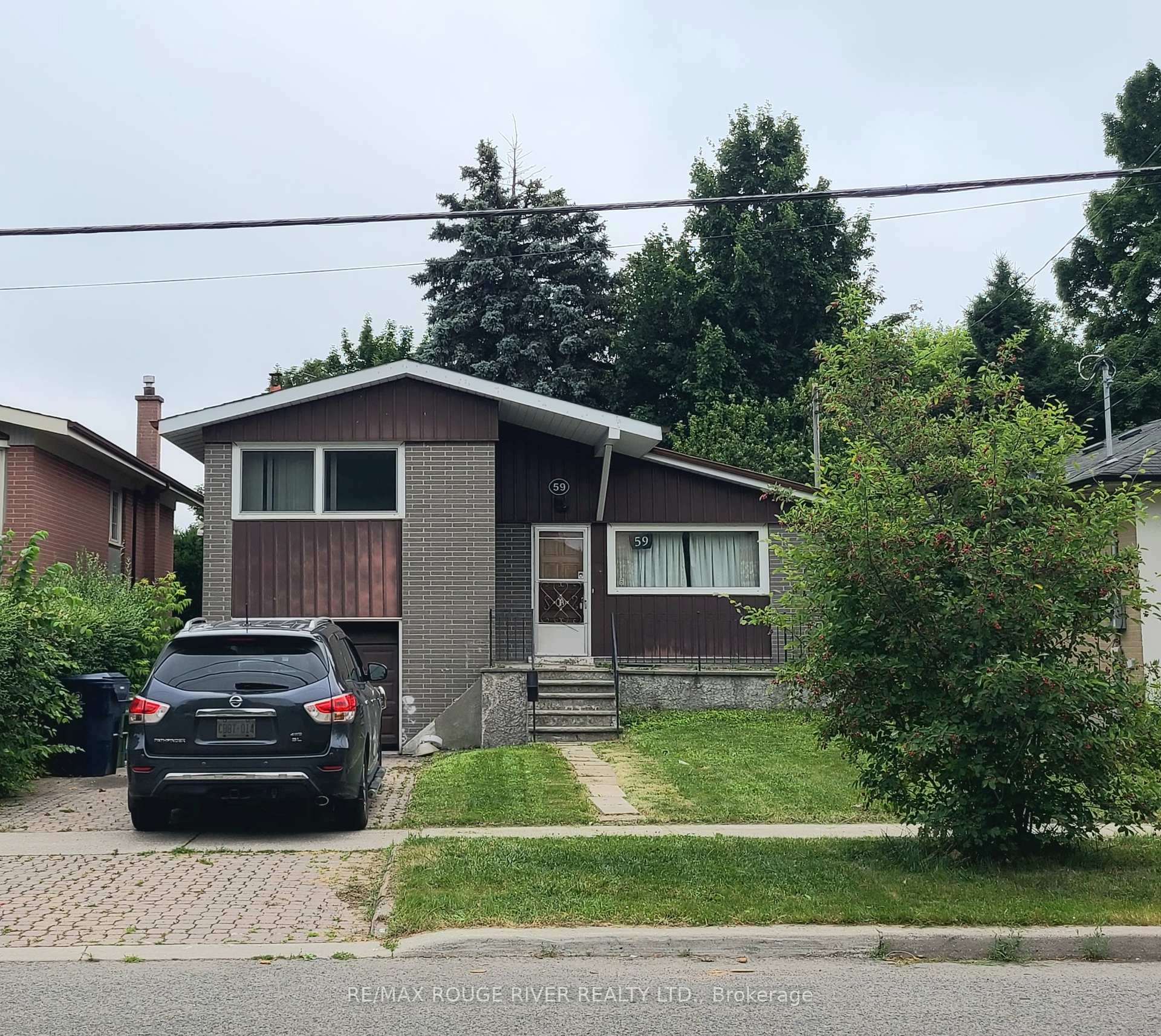 Front of 59 Thornbeck Drive
