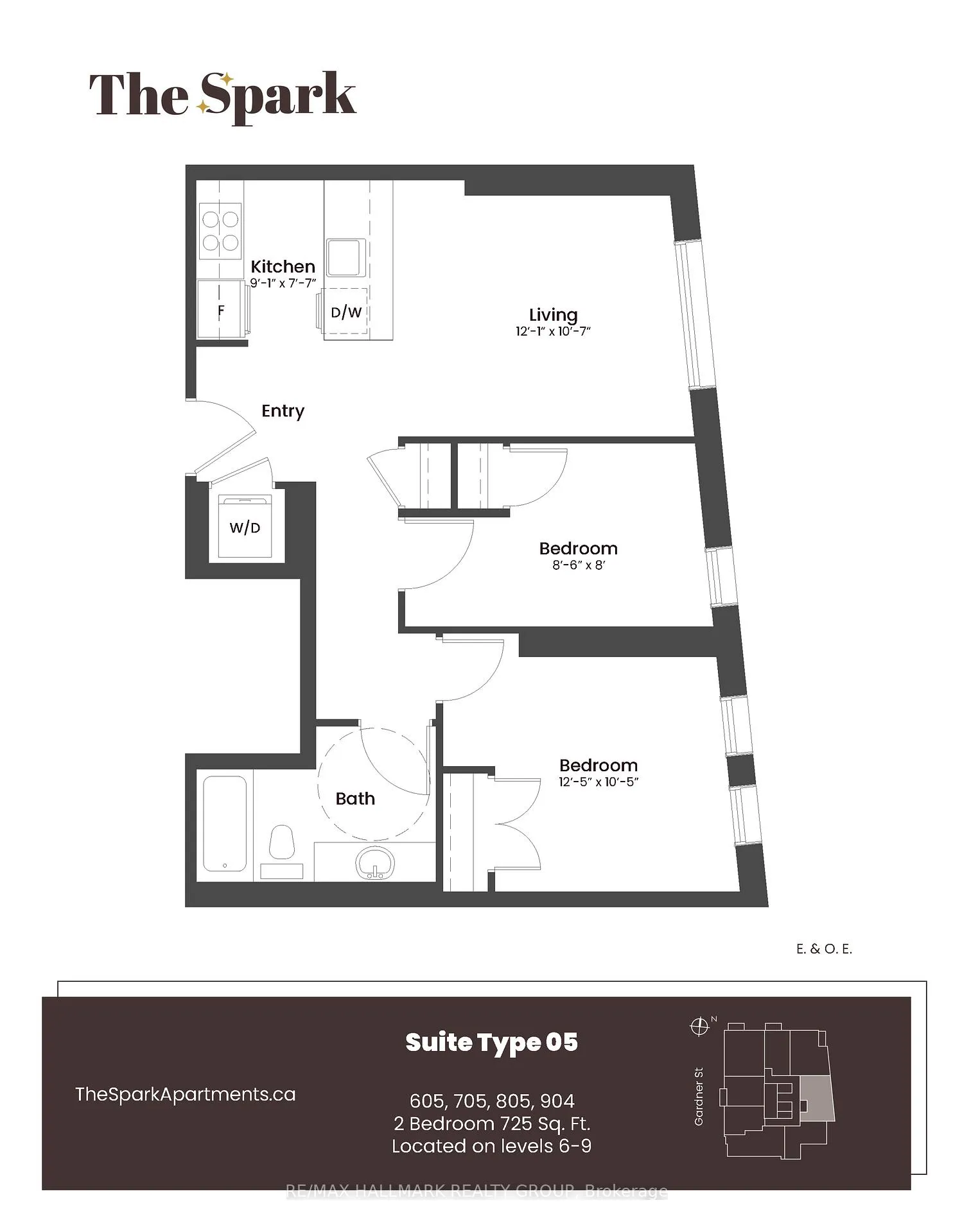 Photo 8 of Unit 705, 353 Gardner Street, Ottawa, Vanier — HOMEH