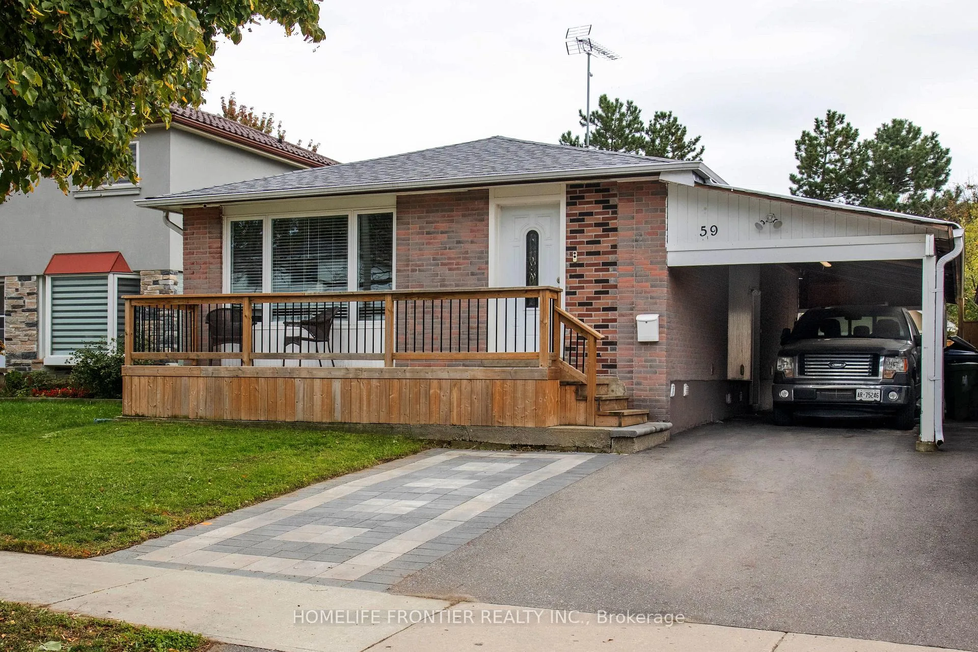Front of 59 Dowswell Drive