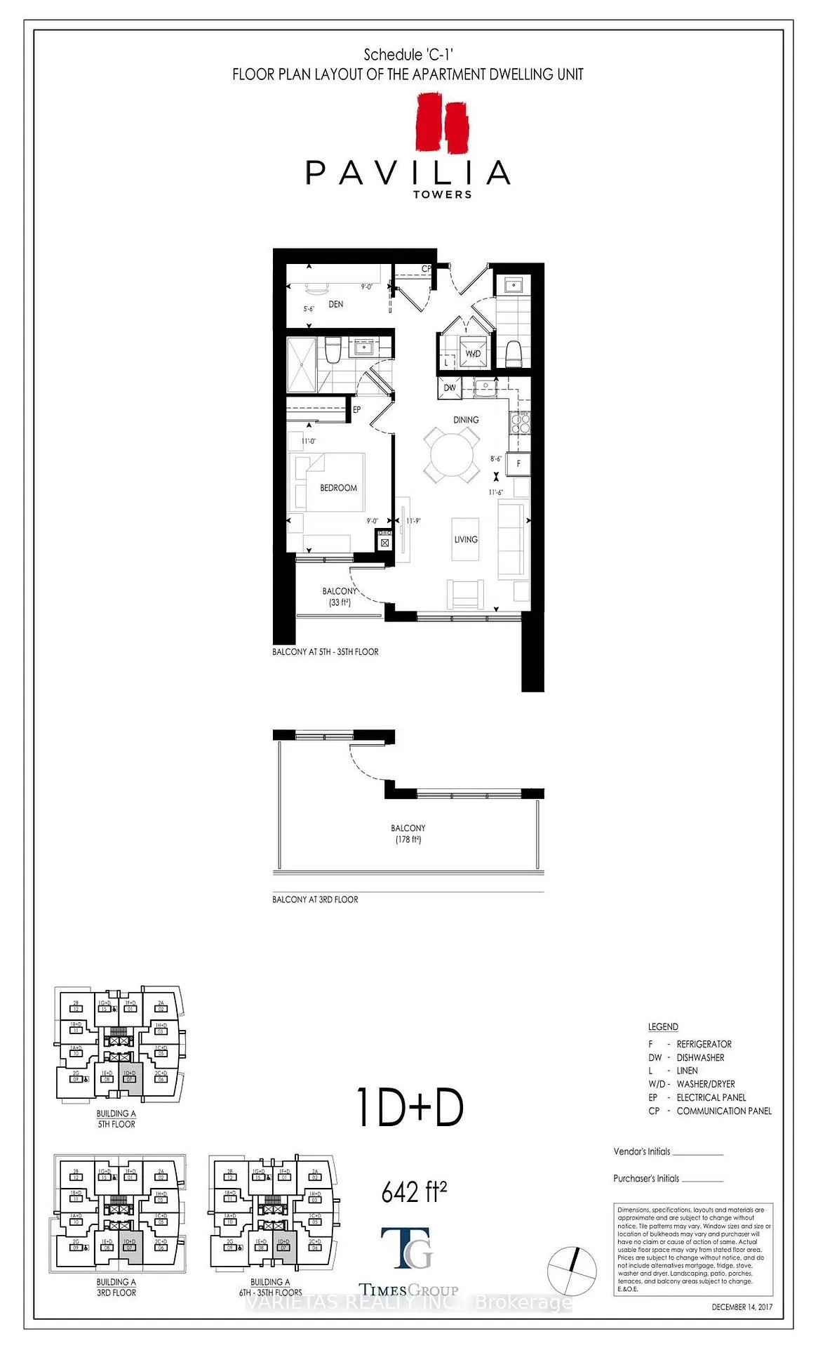 Photo 25 of Unit 1707, 12 Gandhi Lane, Markham, Commerce Valley — HOMEH