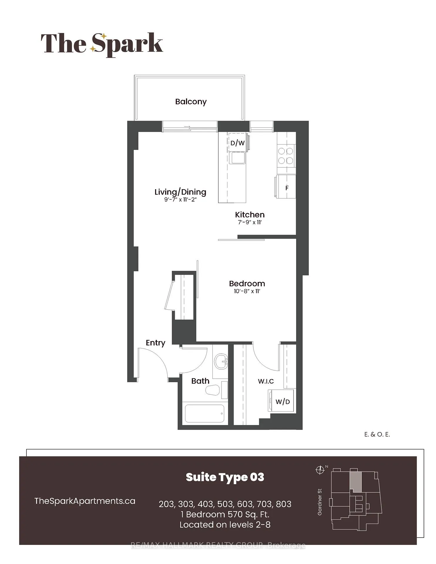 Photo 4 of Unit 503, 353 Gardner Street, Ottawa, Vanier — HOMEH