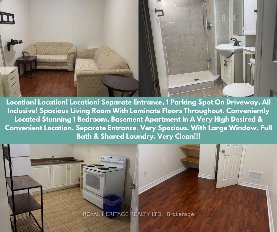 Photo 1 of Unit BSMT, 71 Knowles Drive, Scarborough, Rouge — HOMEH