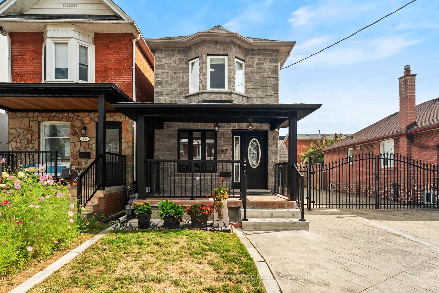 Front of 197 Lambton Avenue