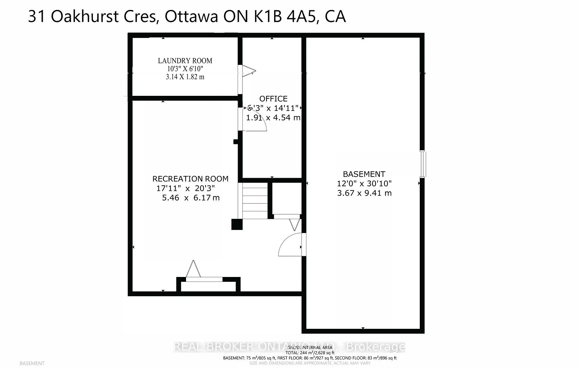 Photo 1248 of 31 Oakhurst Crescent, Ottawa, Blackburn Hamlet — HOMEH