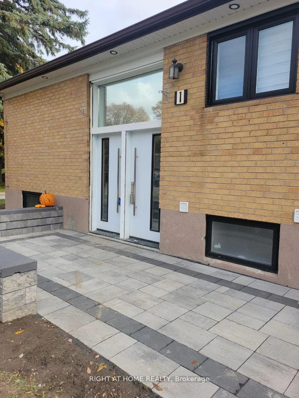 Front of Unit (South Unit), 1 Huron Court