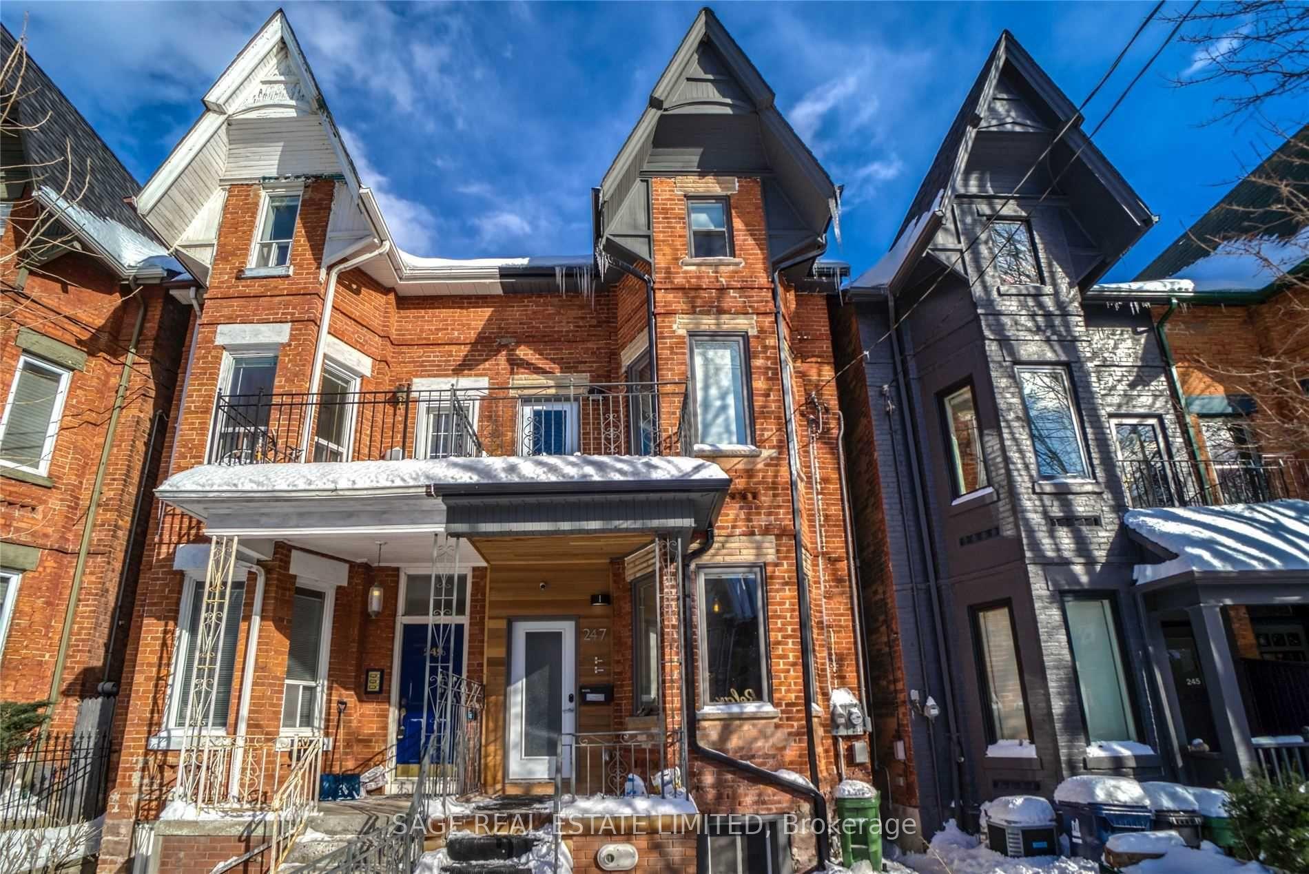 Front of Unit Lower, 247 Lisgar Street