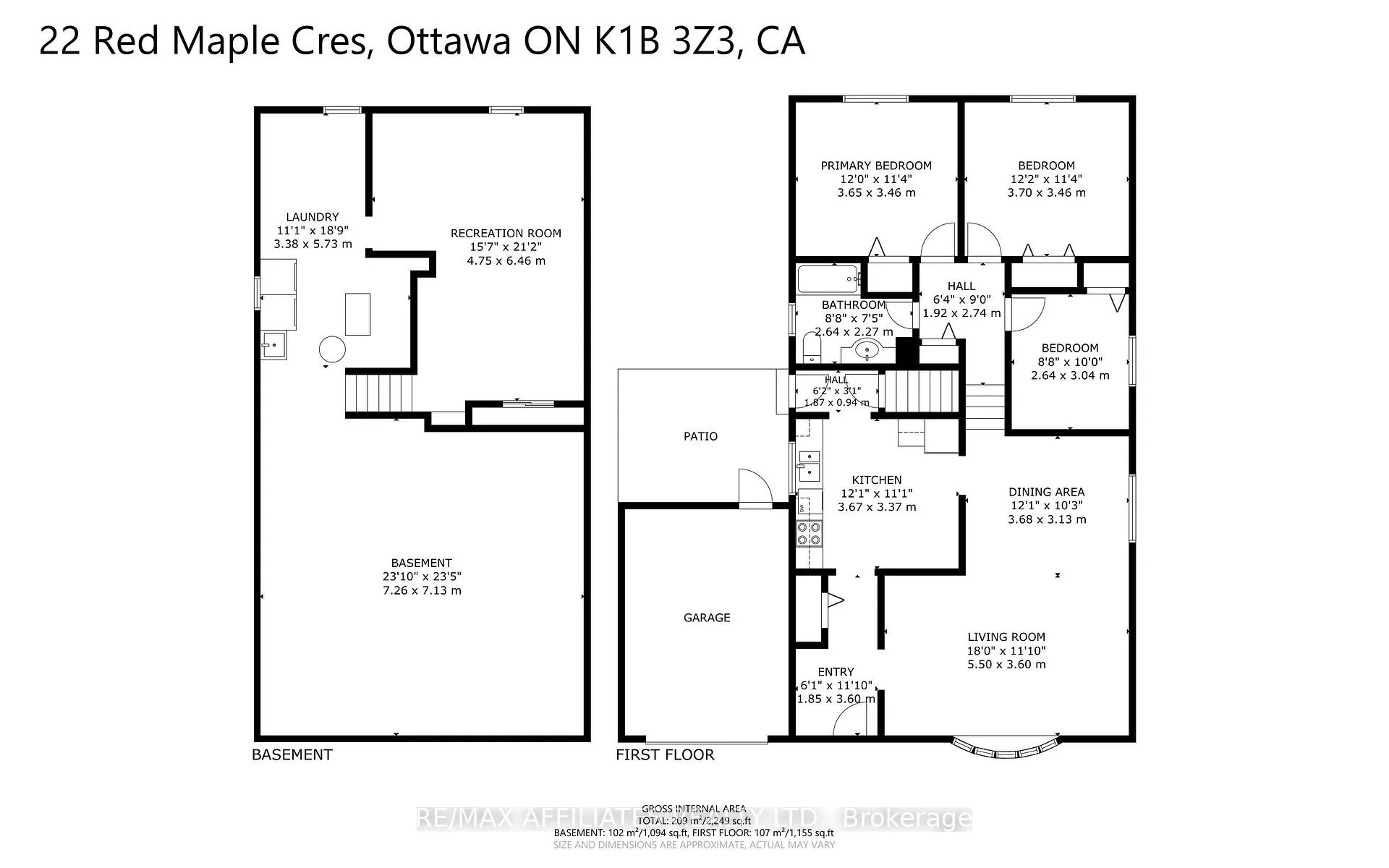 Photo 136 of 22 Red Maple Crescent, Ottawa, Blackburn Hamlet — HOMEH
