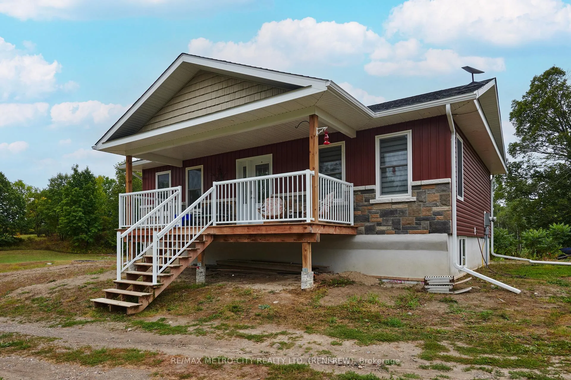 Front of 132 Stufko Road
