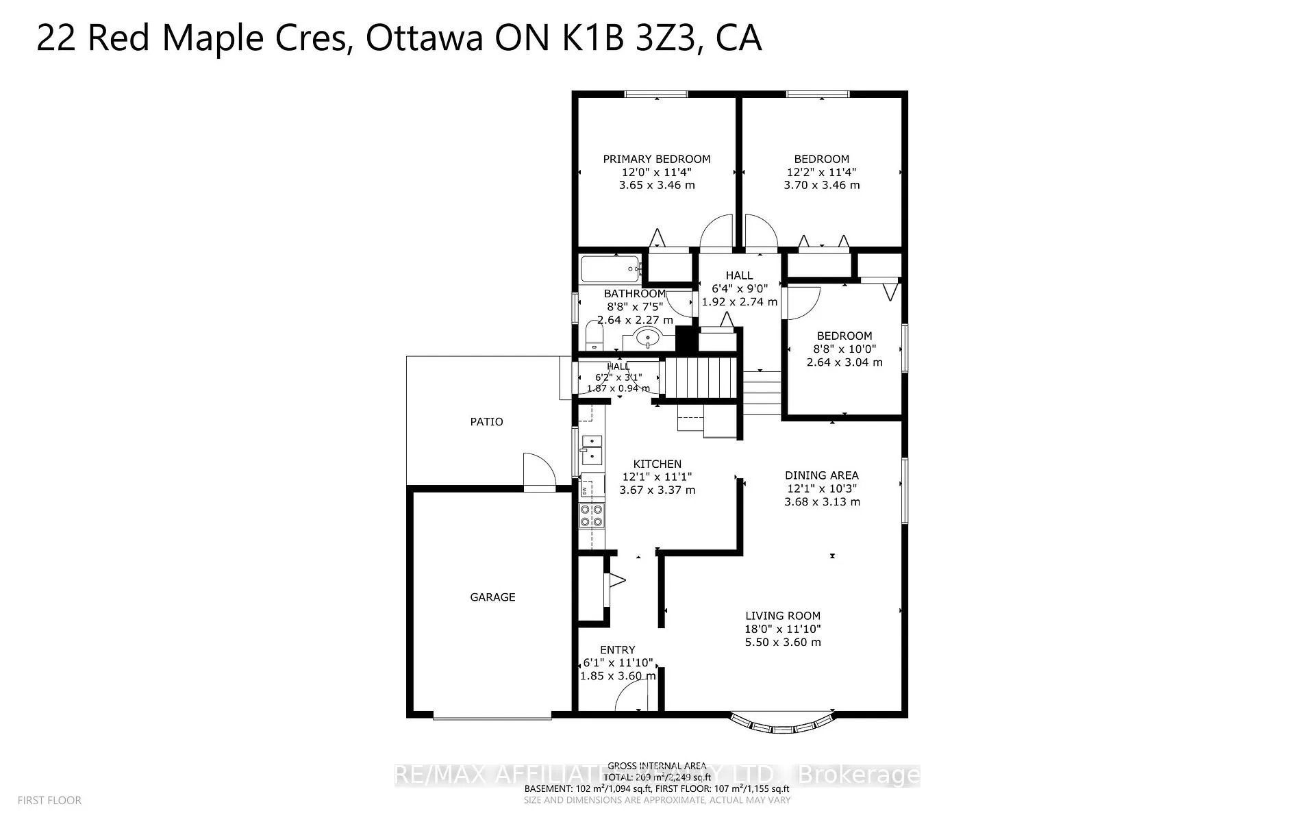 Photo 205 of 22 Red Maple Crescent, Ottawa, Blackburn Hamlet — HOMEH