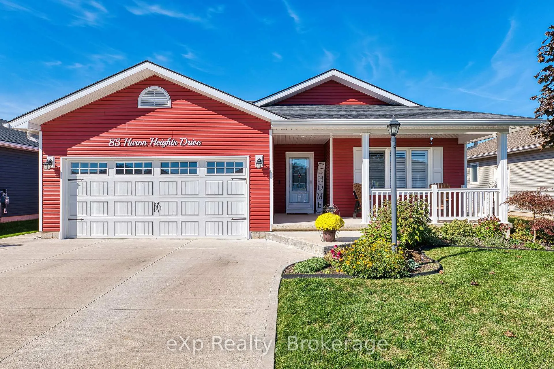 Front of 85 Huron Heights Drive
