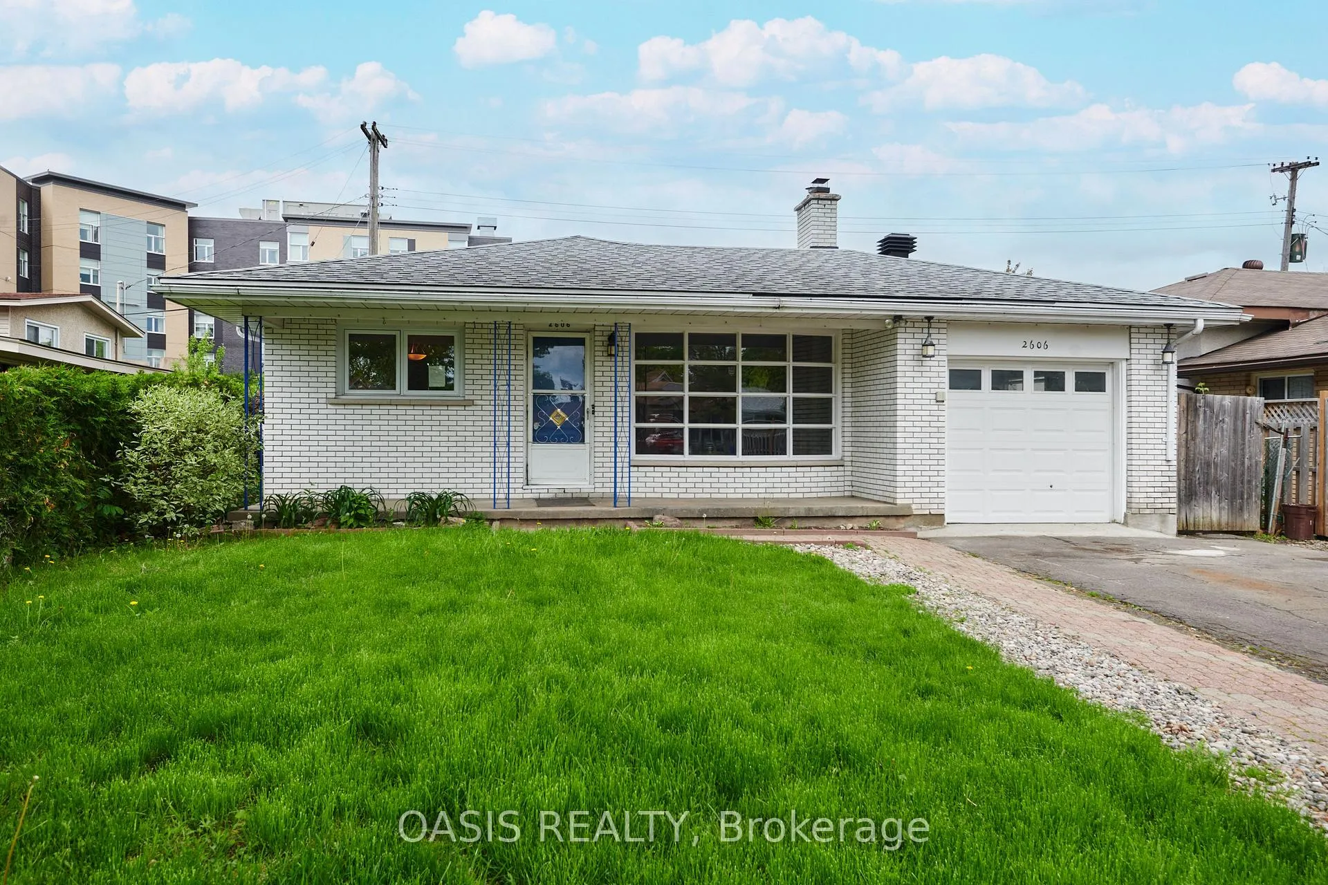 Front of 2606 Egan Road
