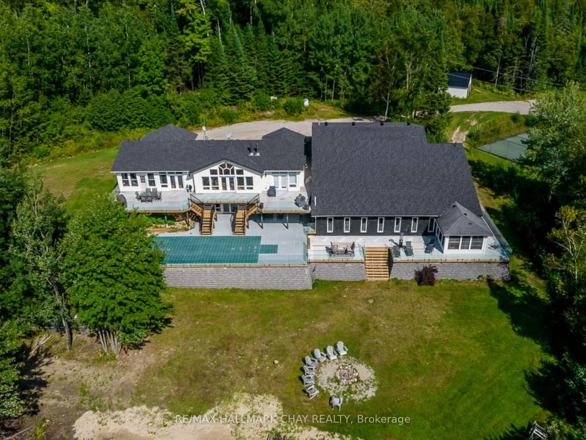 Front of 2318 Pickerel & Jack Lake Road