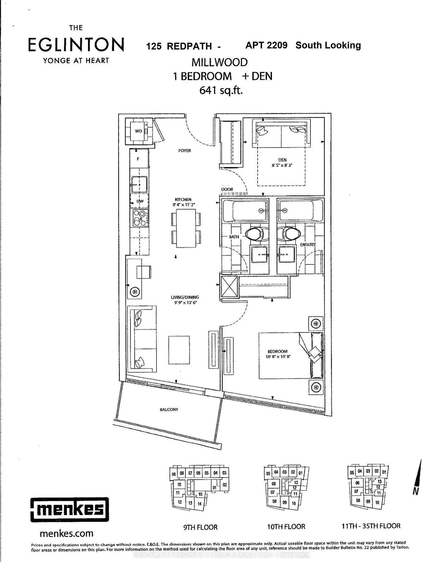 Photo 15 of Unit 2209, 125 Redpath Avenue, Toronto, Mount Pleasant West — HOMEH