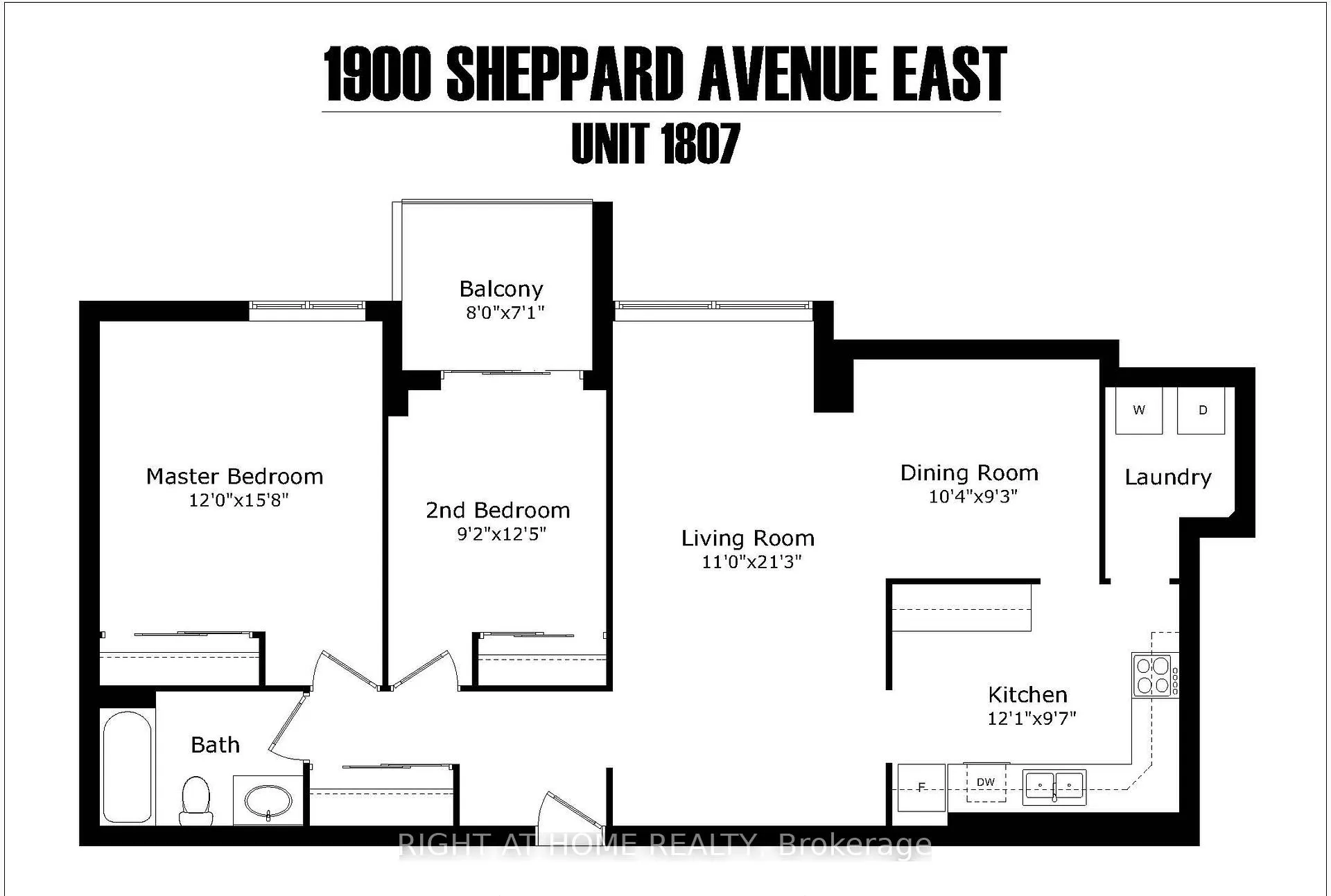 Photo 36 of Unit 1807, 1900 Sheppard Avenue E, North York, Pleasant View — HOMEH