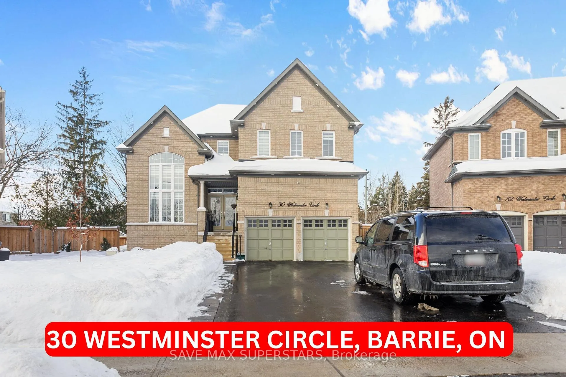 Photo 1 of 30 Westminster Circle, Barrie, Innis-Shore — HOMEH