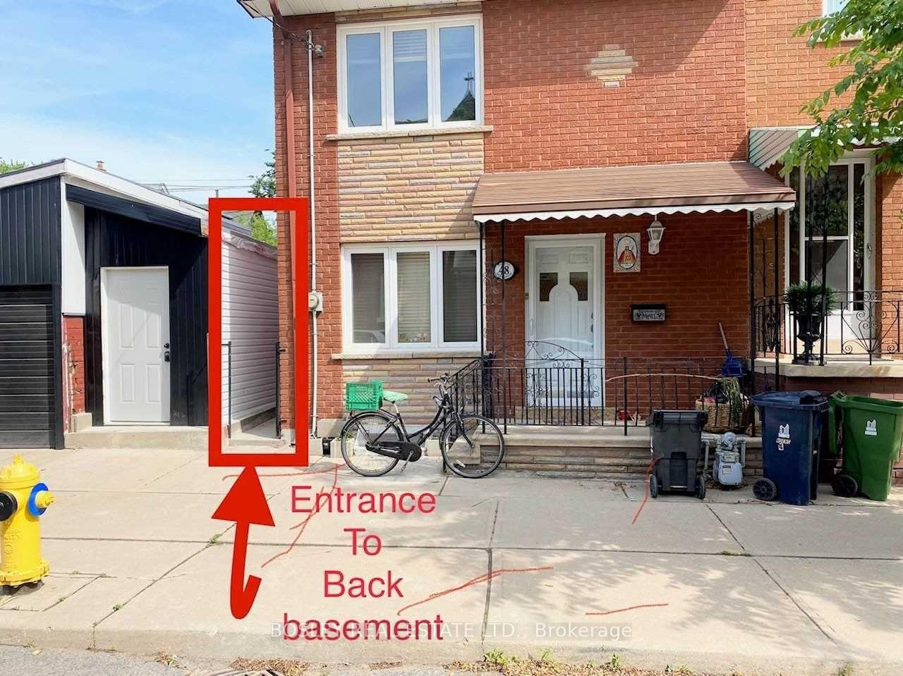 Photo 1 of Unit Basement, 48 Henderson Avenue, Toronto, Trinity-Bellwoods — HOMEH