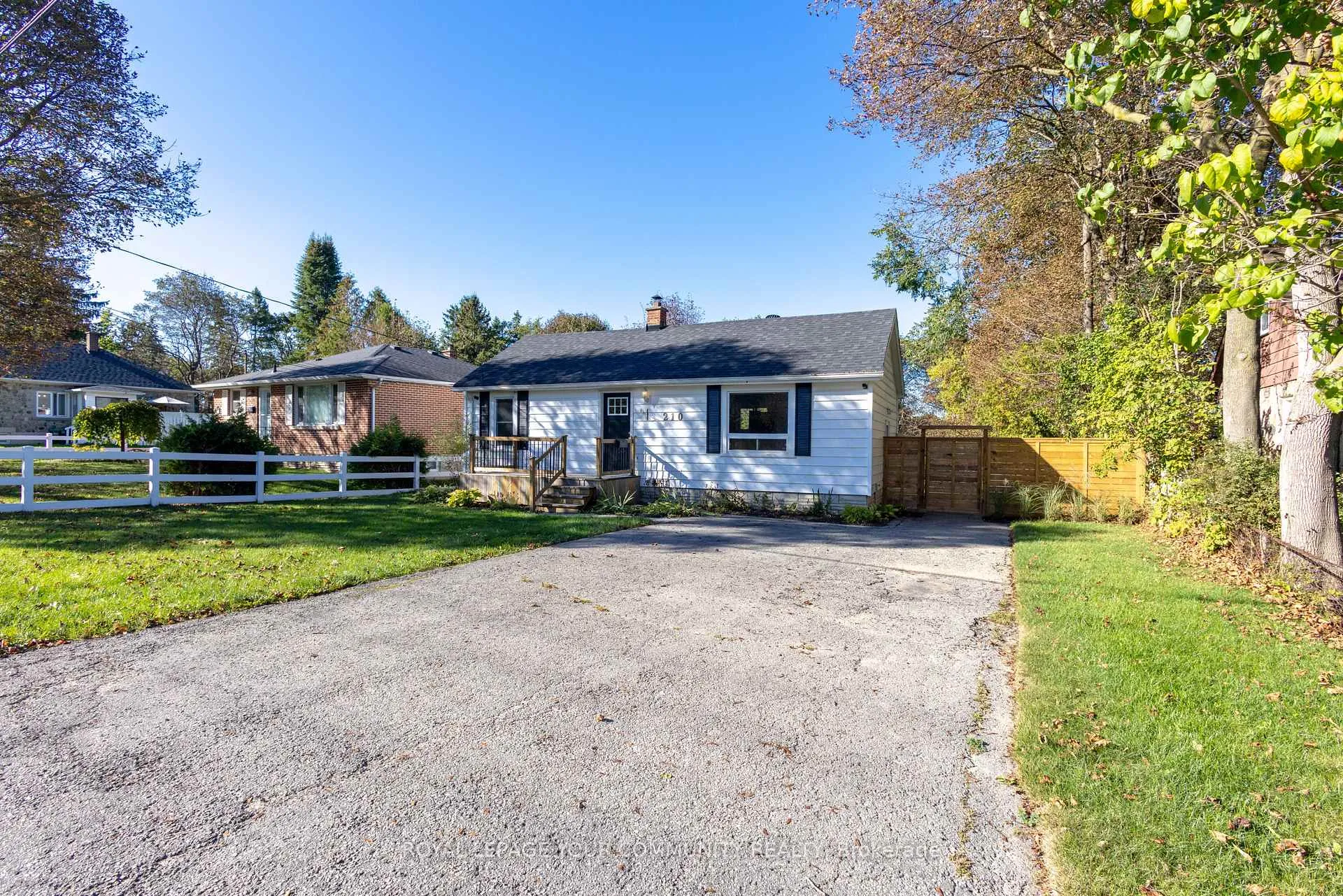 Front of 210 Cox Mill Road