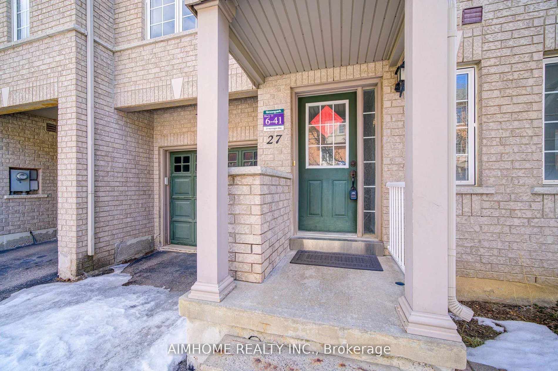 Photo 2 of 27 Warrington Way, Markham, Berczy — HOMEH
