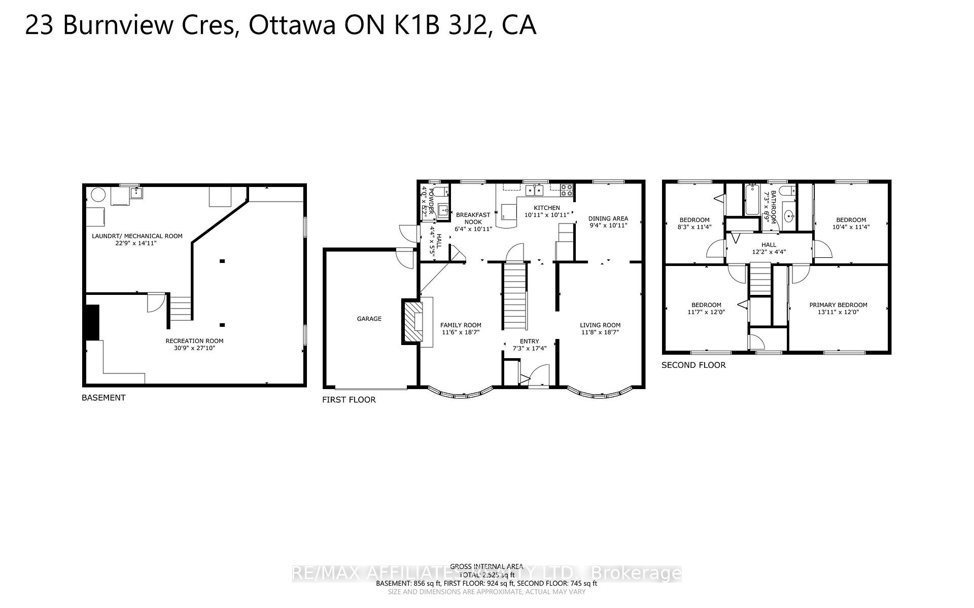 Photo 28 of 23 Burnview Crescent, Ottawa, Blackburn Hamlet — HOMEH