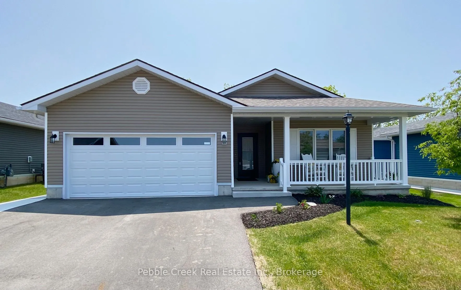 Front of 215 Lake Breeze Drive