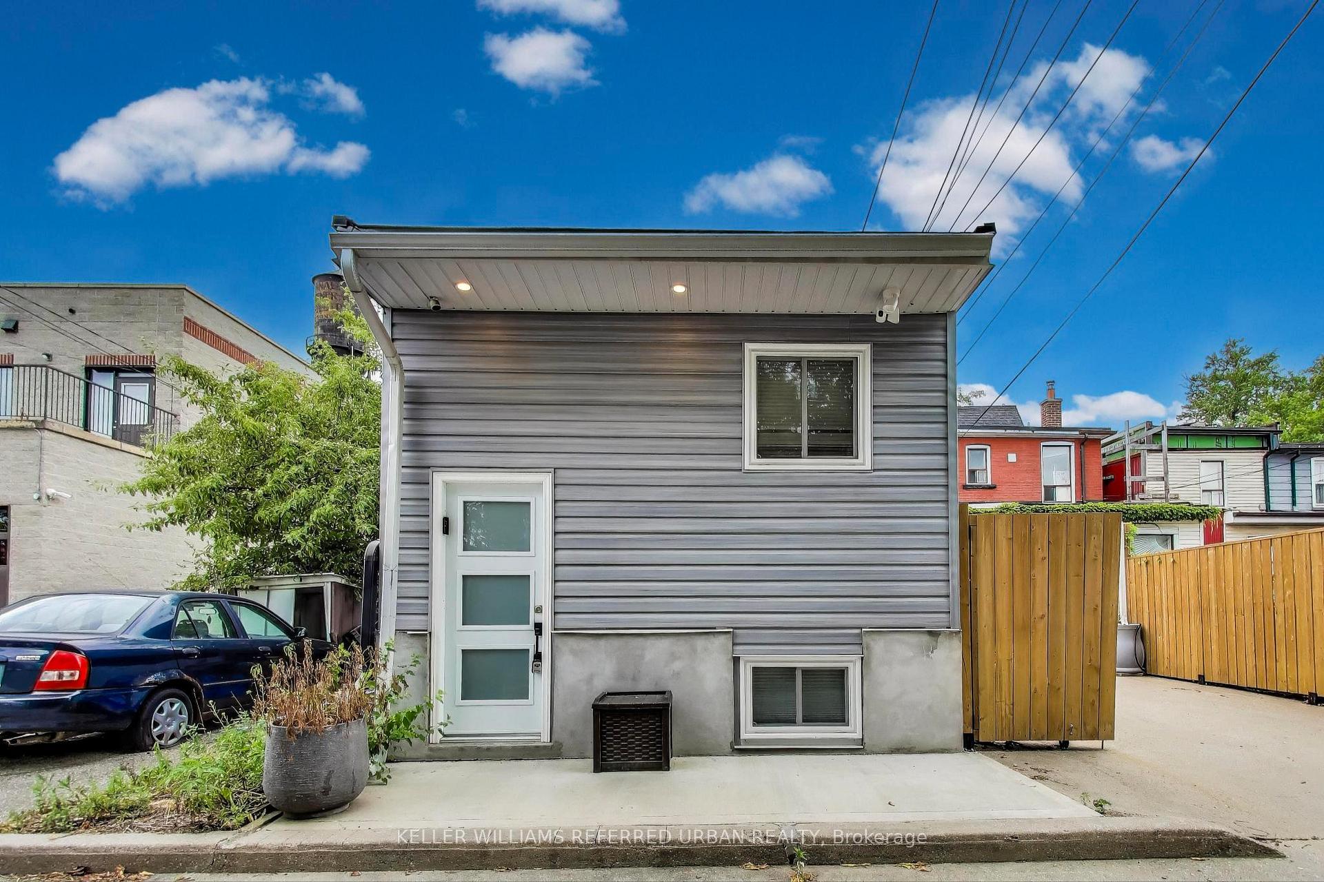 Front of Unit Laneway, 225 Wallace Avenue
