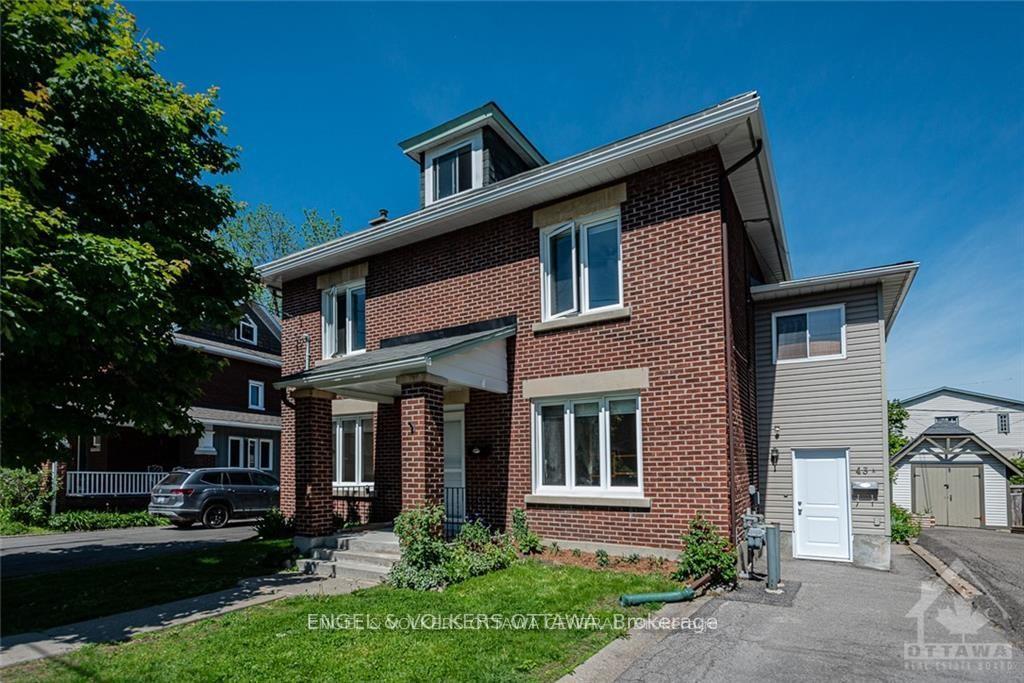 Front of Unit A, 43 Clarendon Avenue