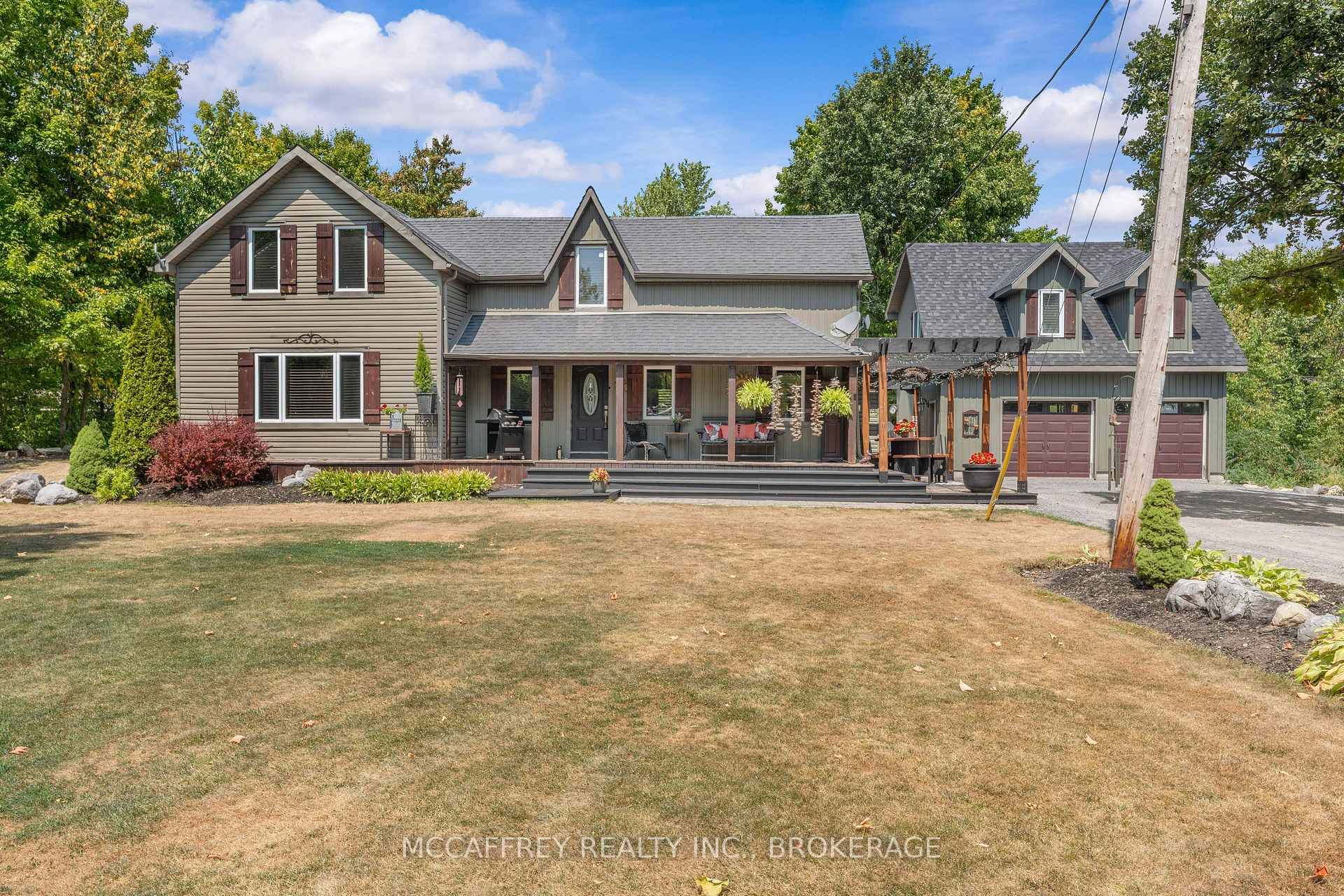 Front of 641 Enright Road