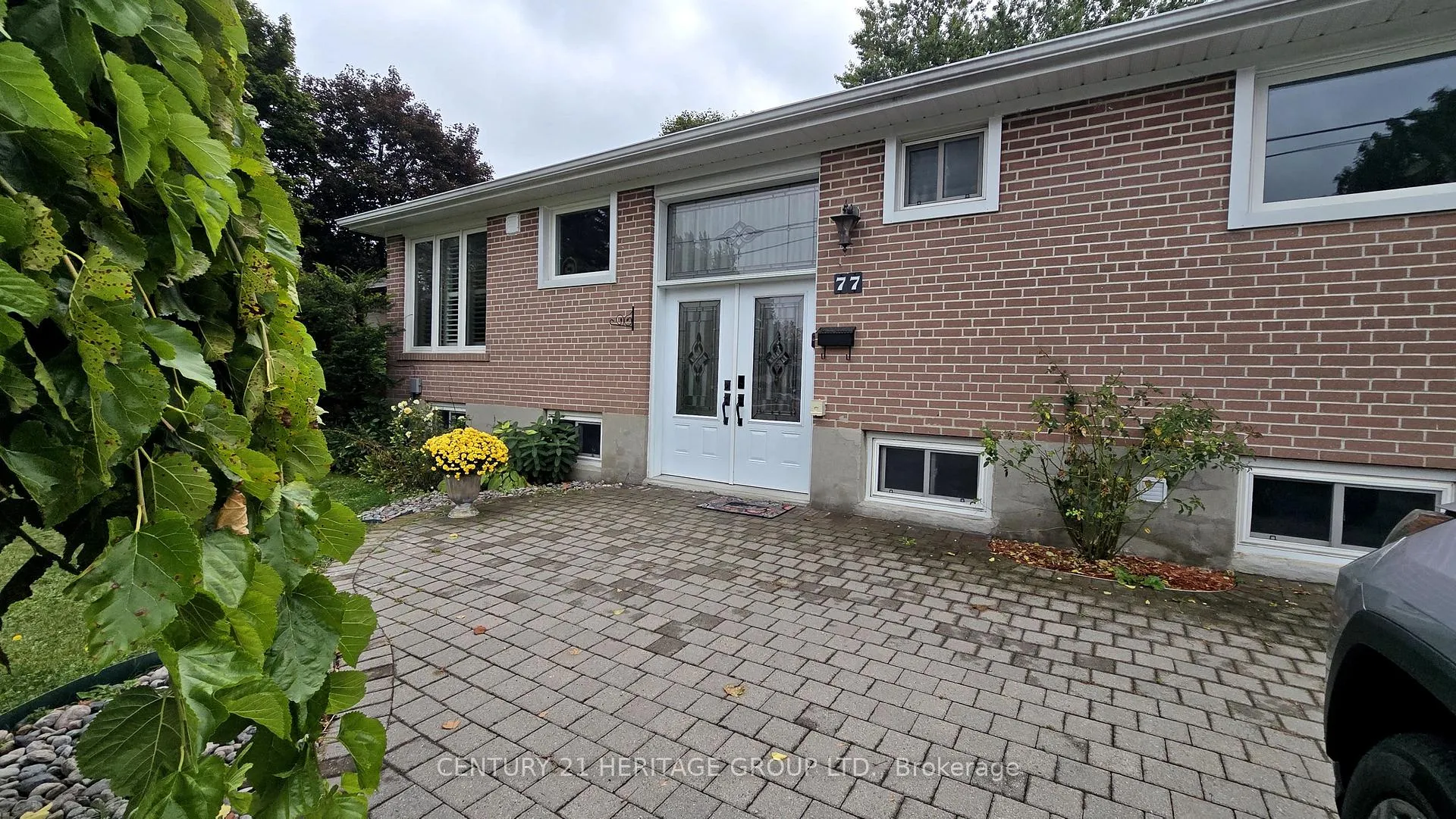 Front of 77 Aurora Heights Drive