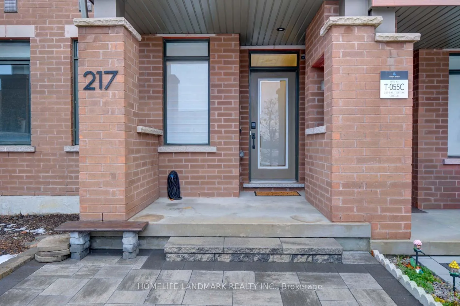 Front of 217 Salterton Circle
