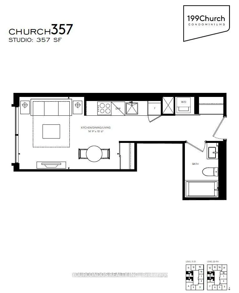 Photo 9 of Unit 3811, 82 Dalhousie St, Toronto, Church-Yonge Corridor — HOMEH