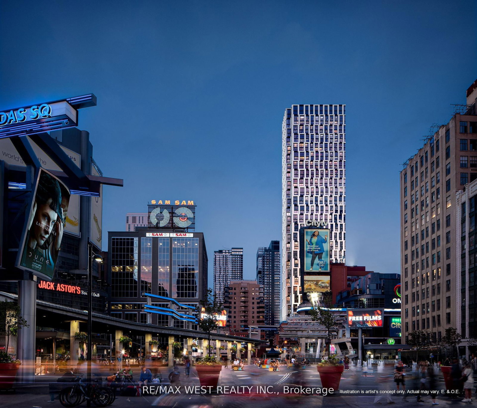 Photo 1 of Unit 2011, 252 Church St, Toronto, Church-Yonge Corridor — HOMEH