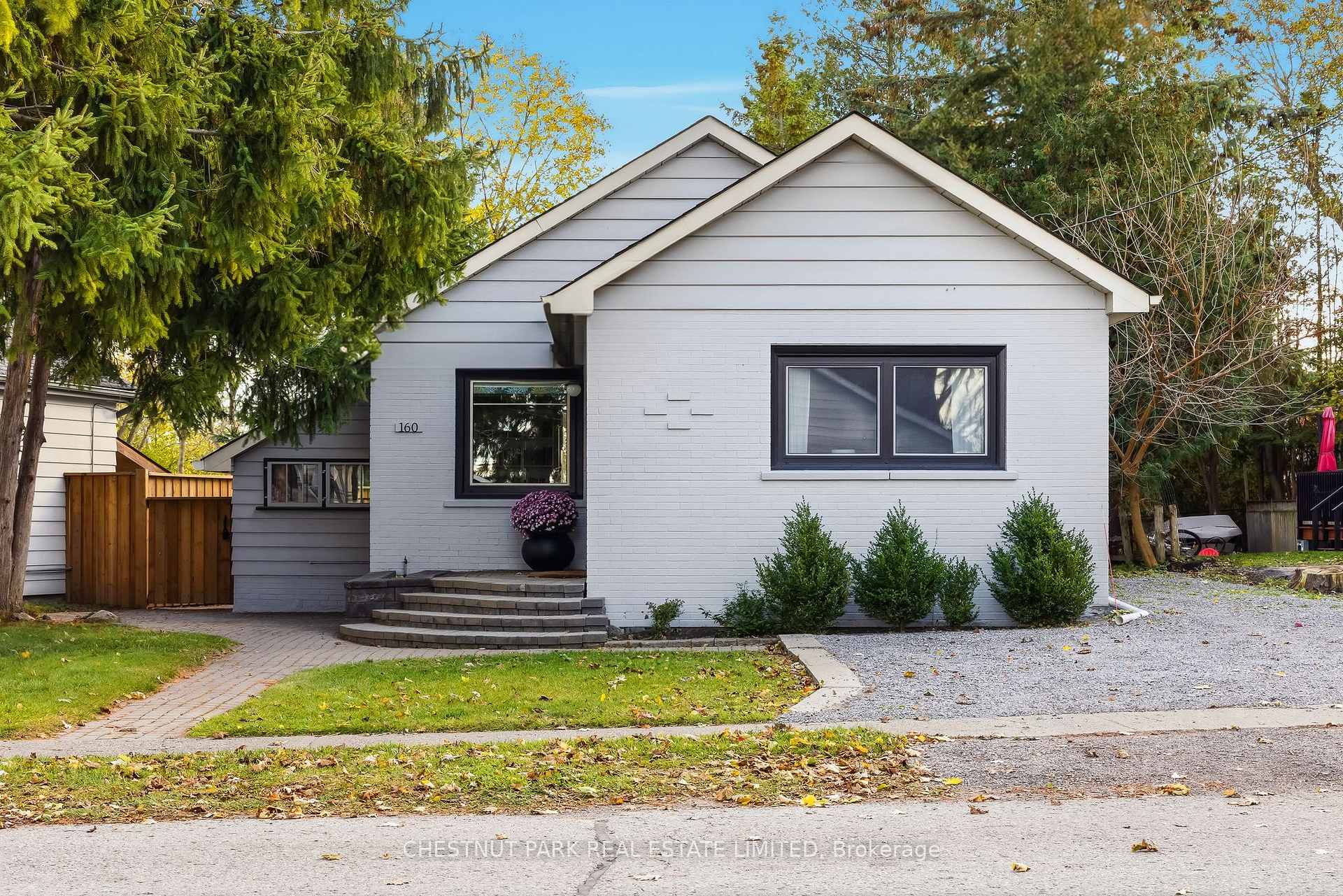 Front of 160 Victoria Drive