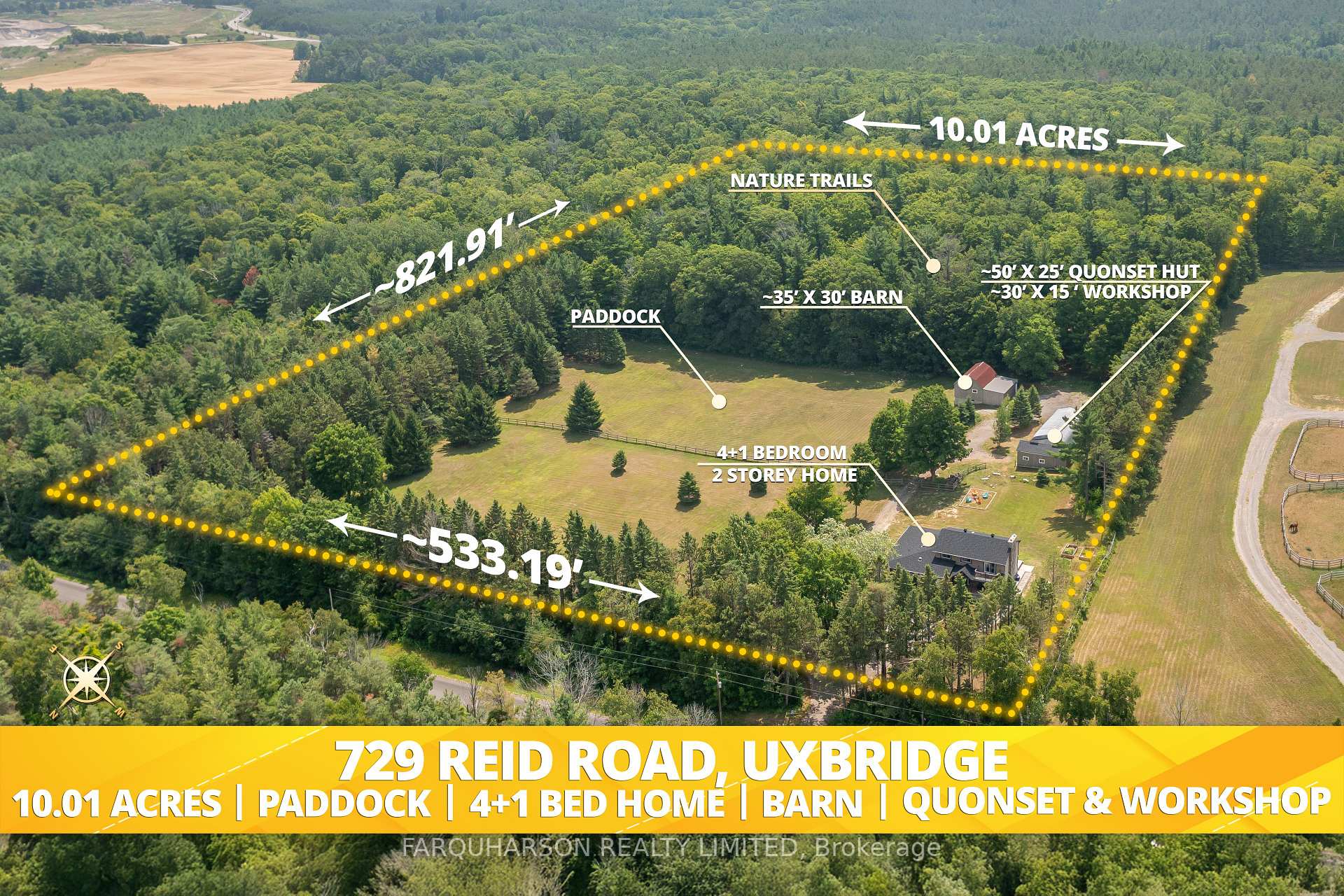 Photo 1 of 729 Reid Road, Uxbridge, Rural Uxbridge — HOMEH