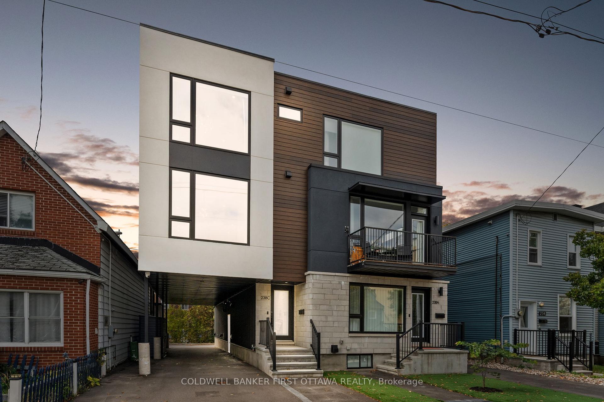 Front of Unit C, 238 Lebreton Street