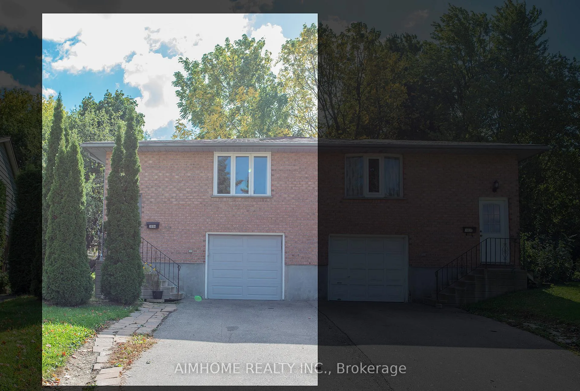 Front of Unit A, 389 Churchill Court