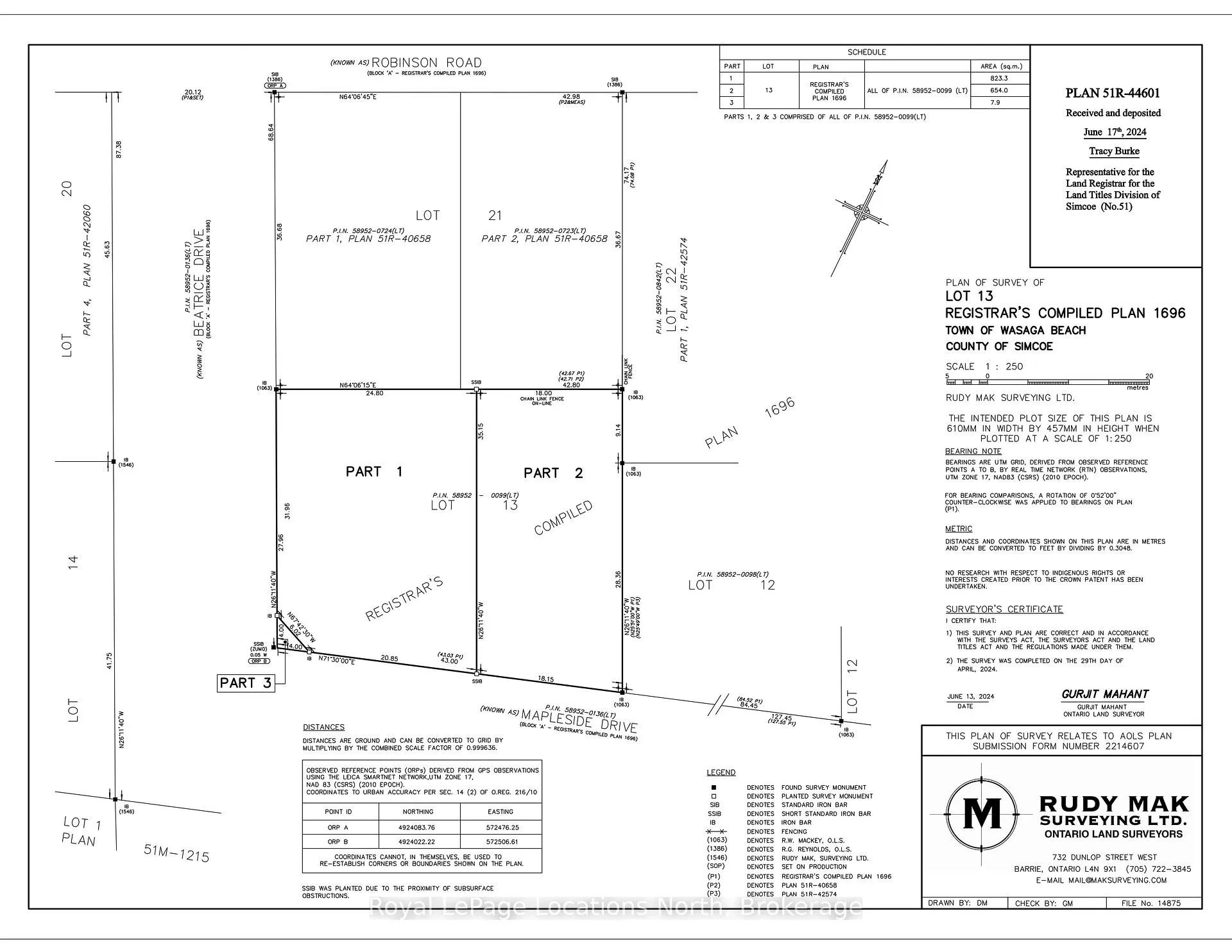 Photo 1 of 13 PT 1 Mapleside Drive, Wasaga Beach — HOMEH