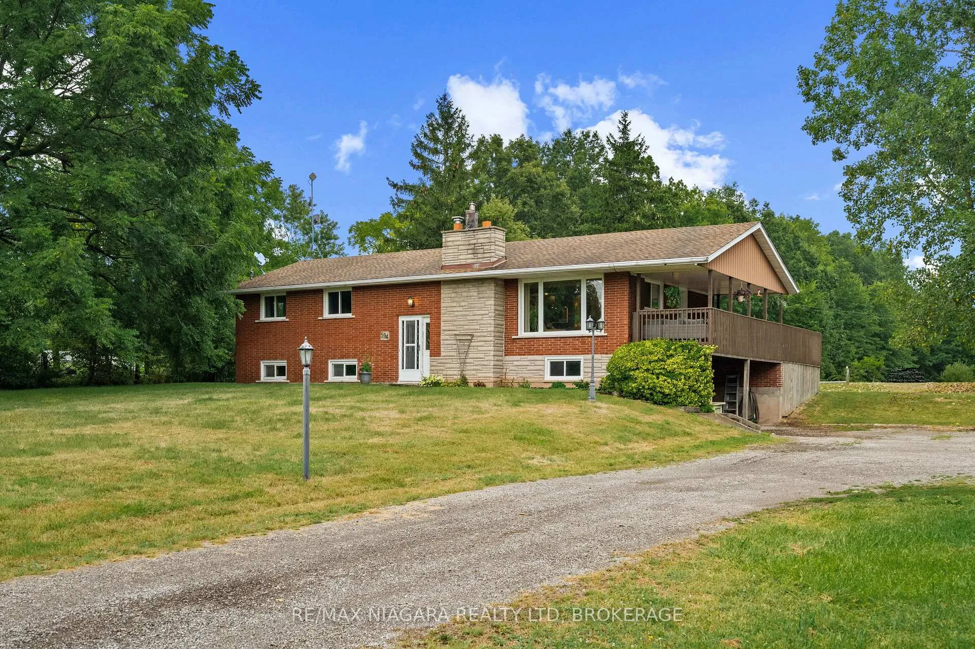 Front of 594 Doans Ridge Road