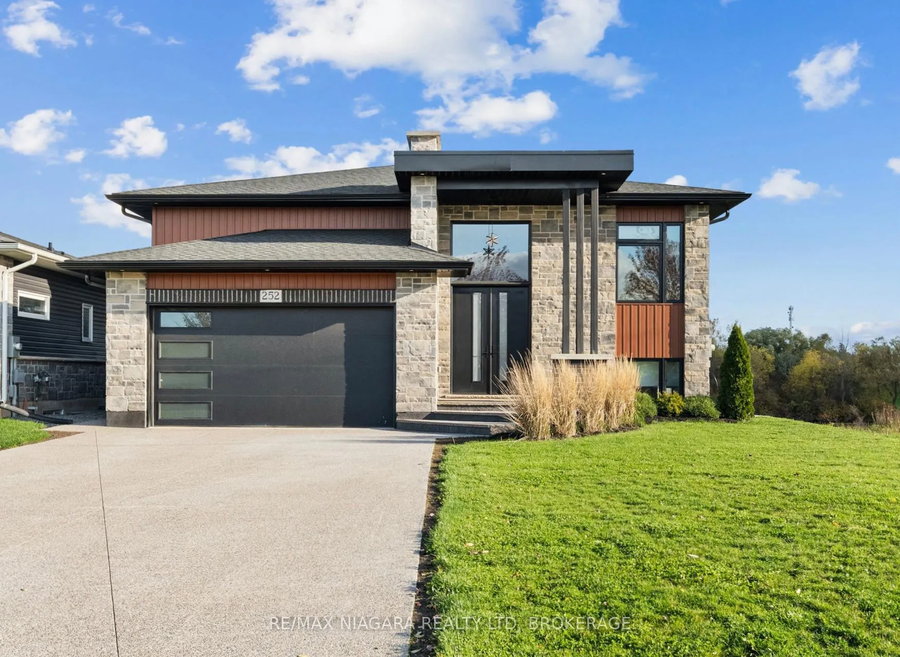 Front of 252 Colbeck Drive