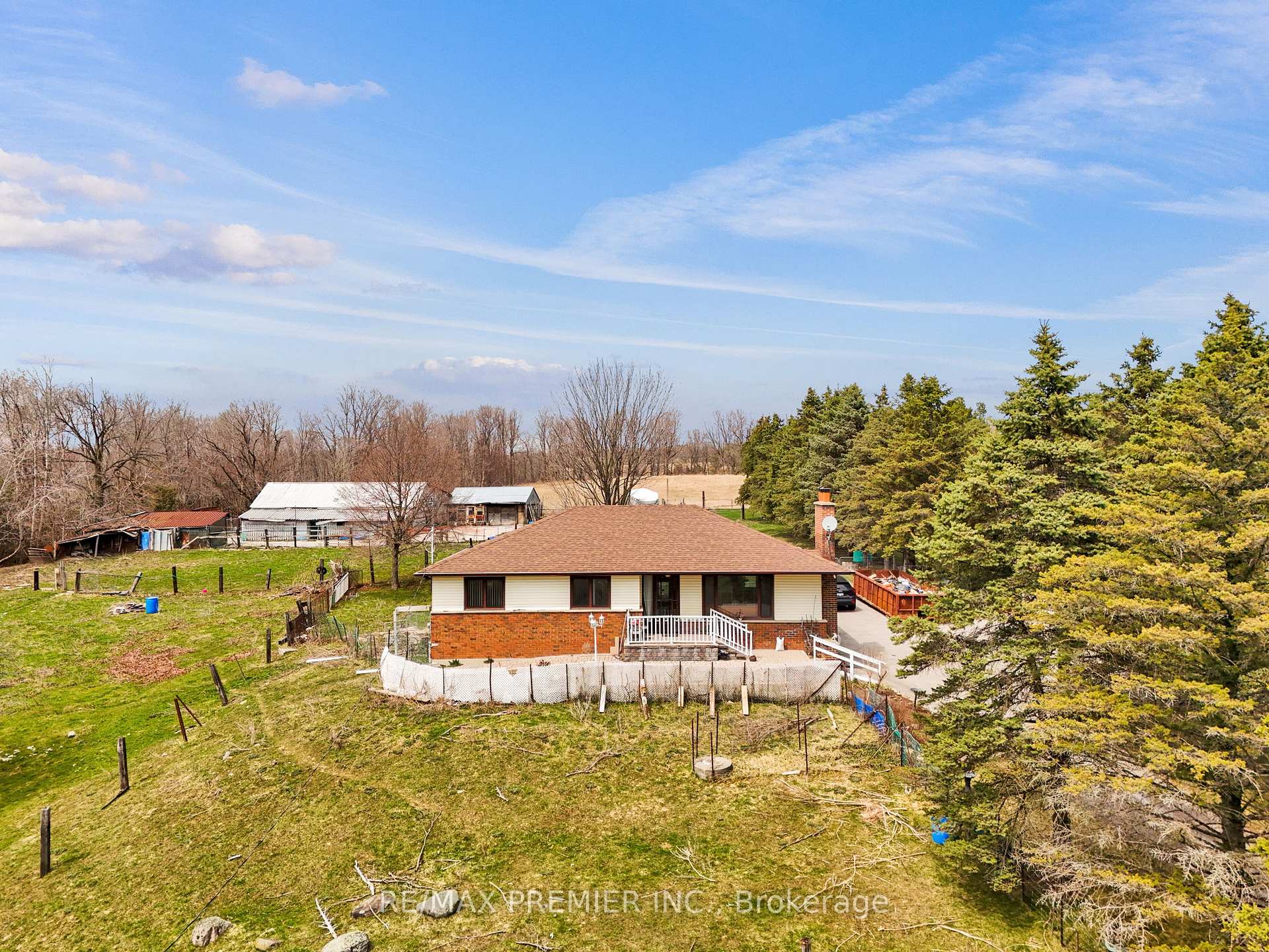 Front of 352 Uxbridge Pickering Tline Road