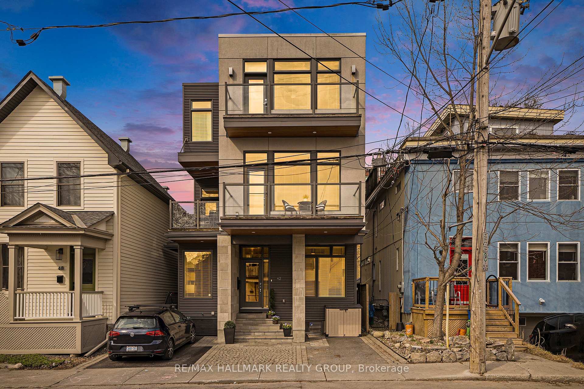 Front of 42 Sherbrooke Avenue