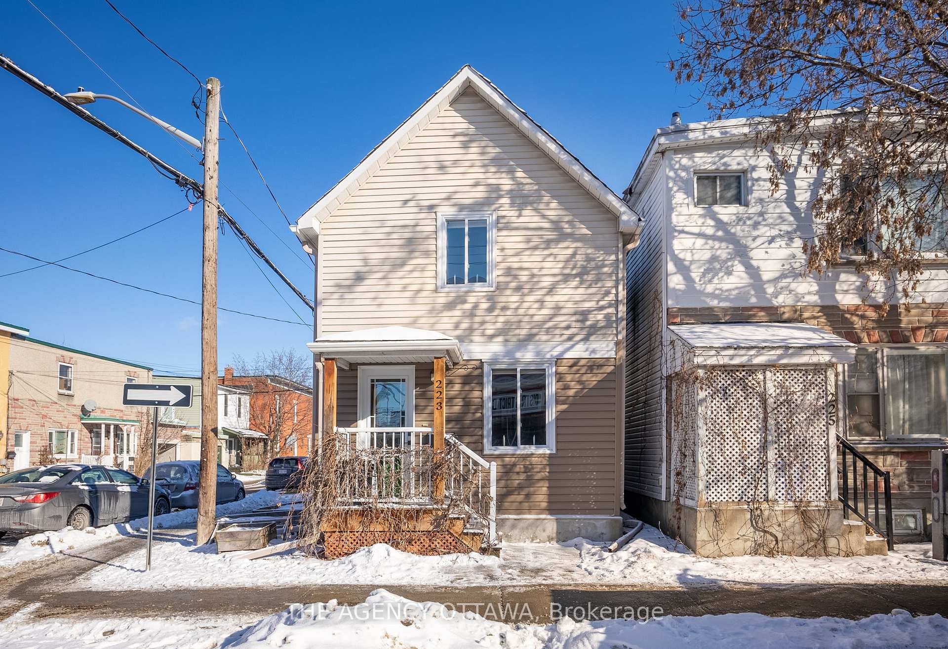 Front of 223 Carruthers Avenue