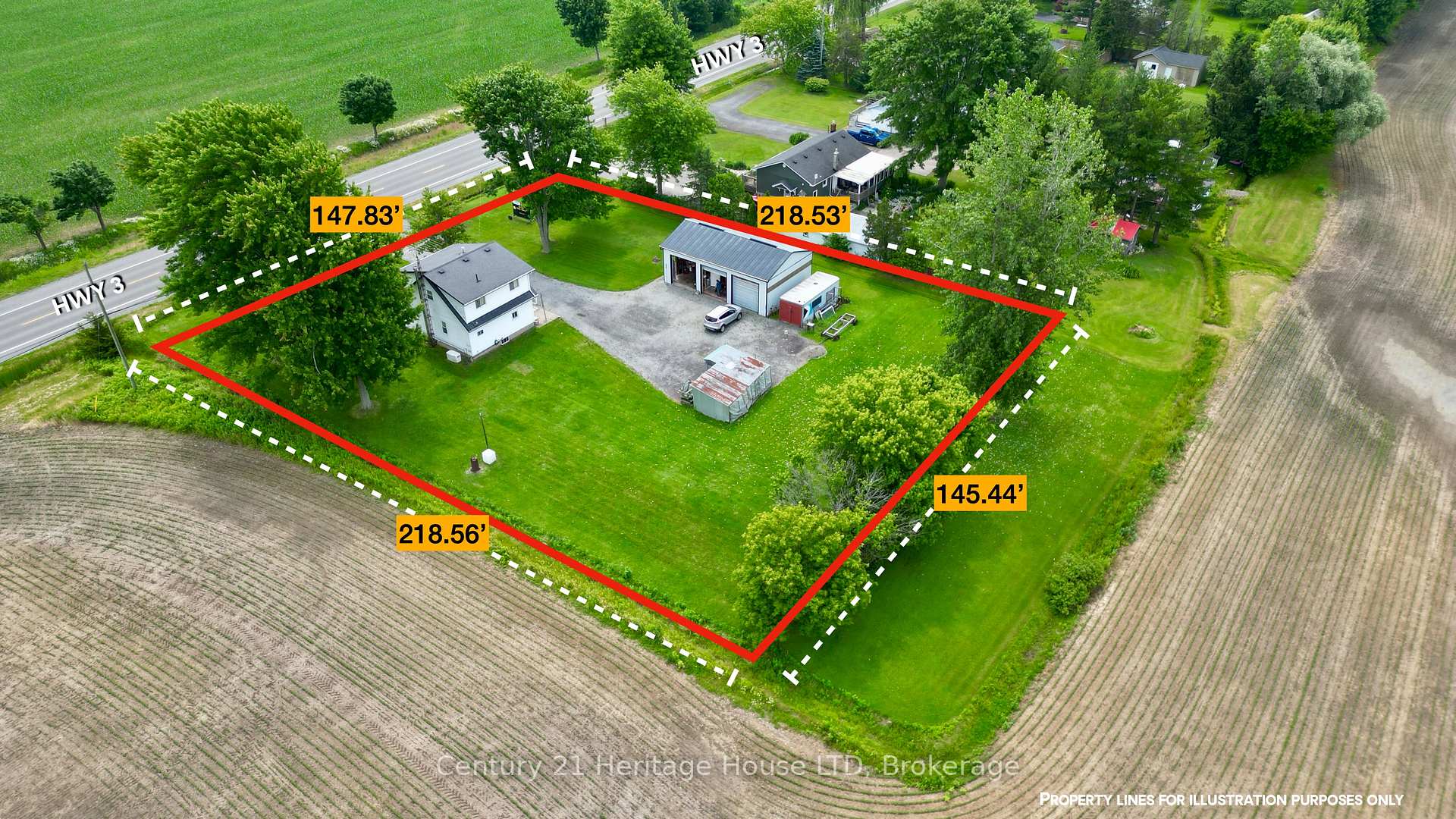 Photo 5 of 42060 highway 3, Wainfleet, Marshville/Winger — HOMEH